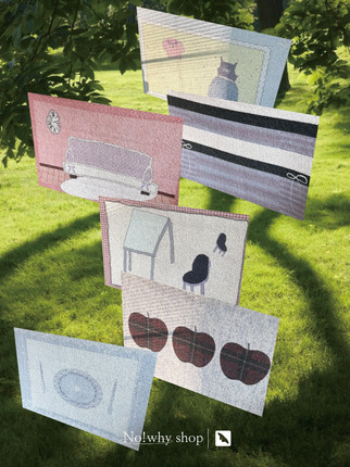 No!why shop·歪店入户地毯丝圈防滑宠物地垫原创"Nowhy·home"