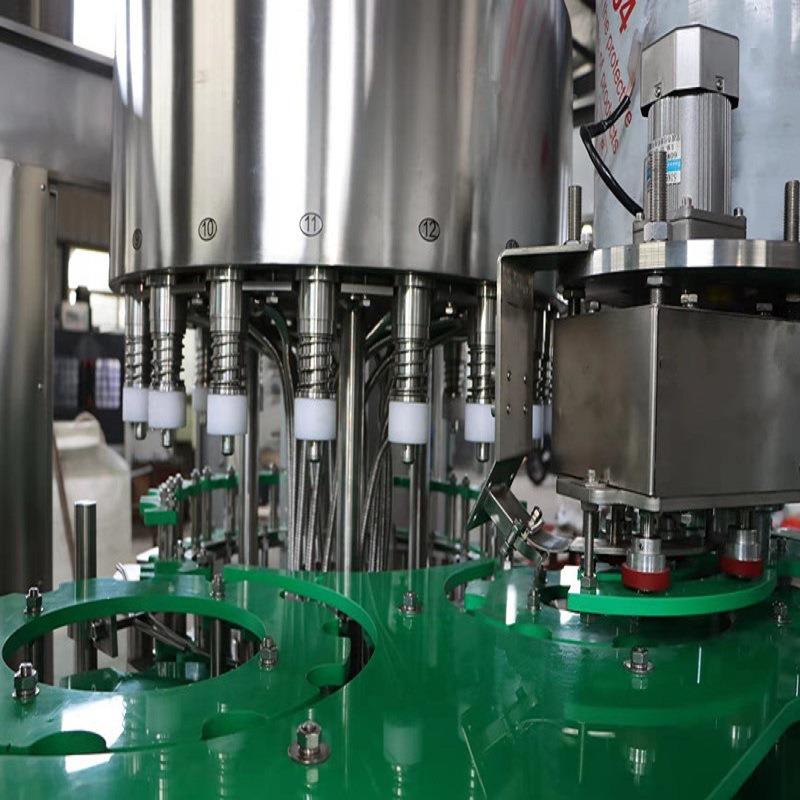 全自动装水果厂汁凉EXB瓶茶灌装线碳酸饮料生产线三一果汁生产线