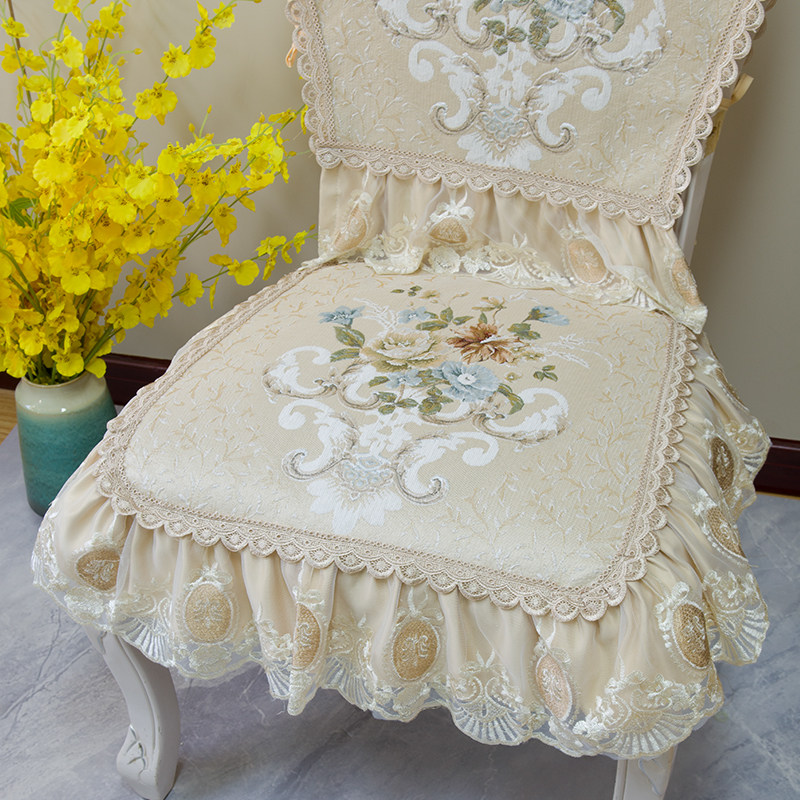 欧式餐椅套罩椅子坐垫家用防滑背巾坐垫屁垫靠椅垫桌布四季通用,居家布艺,椅套/椅垫,淘宝优惠券,粉丝福利购,淘宝优惠卷