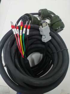 A6松下A45 大功率电机线MFECA0030EAD动力线刹车线MFMCB0050GET