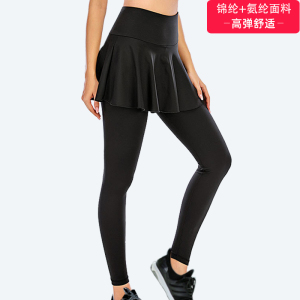 羽毛球服女长裤运动高弹修身舞蹈