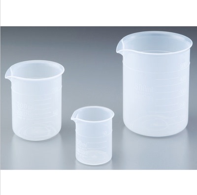 ASONE亚速旺实验室用品 设备工具 PP烧杯（无把手）PP烧瓶BEAKER