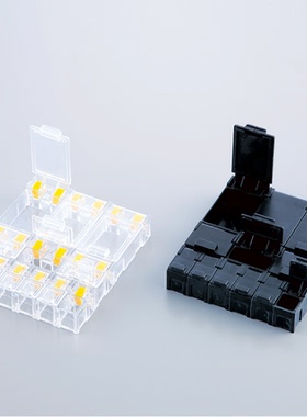AS ONE亚速旺实验室用品耗材盒子SMD芯片盒ANTI-STATIC BOX CA101