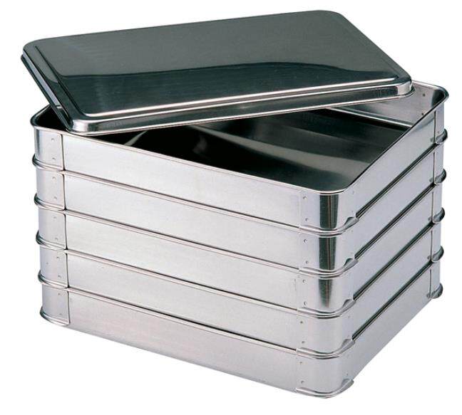叠放式不锈钢托盘5层含盖TRAY
