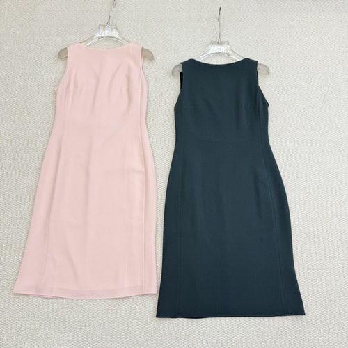 经典款 春夏新品气质通勤醋酸混纺船领修身鱼尾连衣裙L0109606