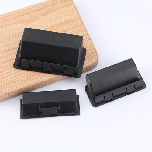 思米达LS537塑料内嵌式拉手机箱板金设置门把手工业隐藏式扣手 黑