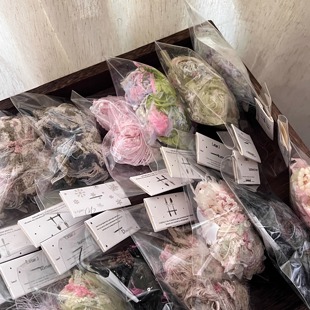 邓邓手混线试吃分装 饰发夹diy手账素材 2米盲盒钩织手工卡套装