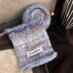 多瑙河手信DNGD邓邓手混线diy钩针编织围巾毛衣包包帽子段染线材