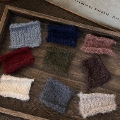 纯色粗马海毛线2mm单股手工DIY钩针编织开衫 外套帽子包包细围巾线