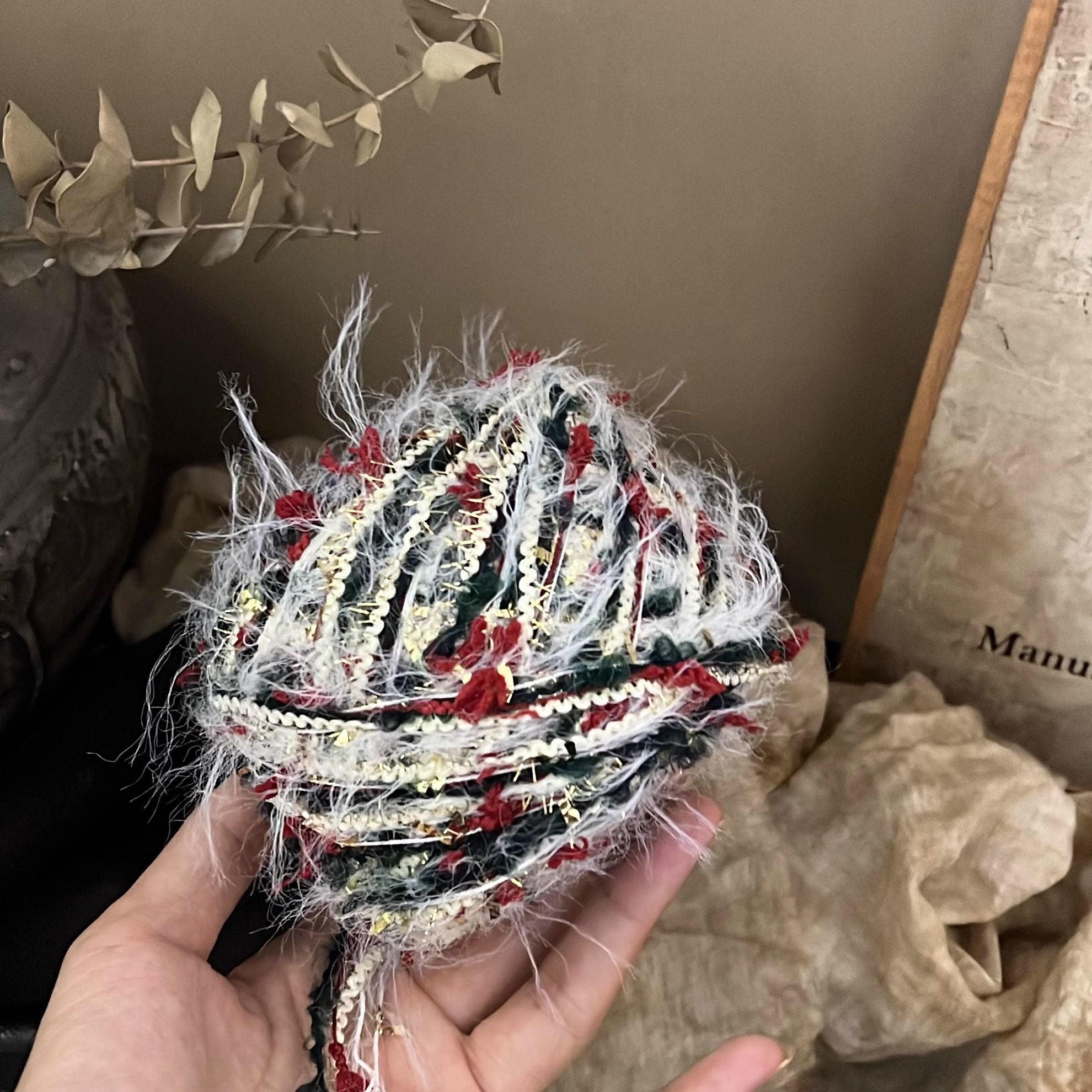 圣诞风系列DENGD手混线特色毛线手工编织DIY包包帽子配线钩织材料,服饰配件/皮带/帽子/围巾,毛线,淘宝优惠券,粉丝福利购,淘宝优惠卷