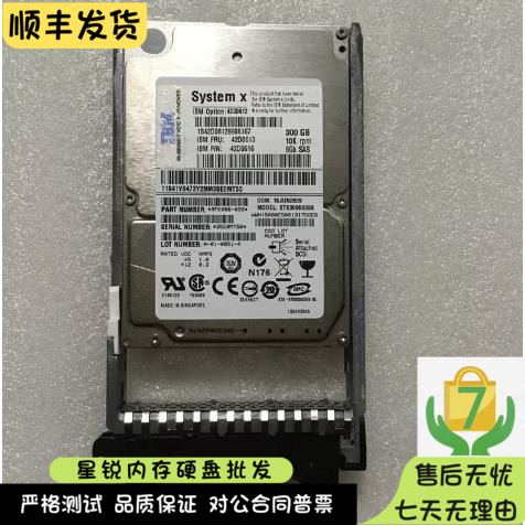 IBM 42D0613 42D0612 42D0616 42D0627 42D0628 300GB 10K SAS