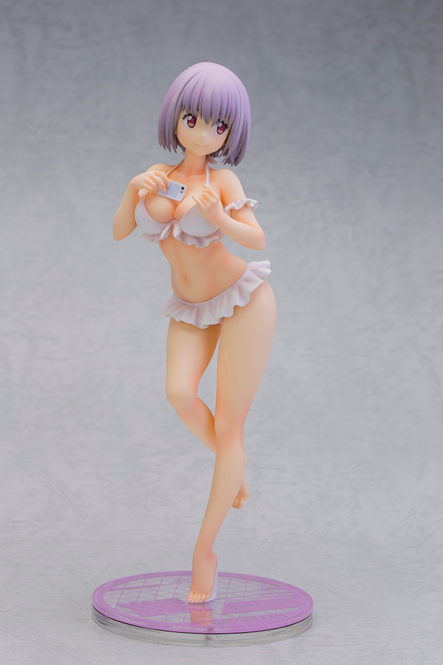 动漫 美少女 alphamax 新条茜  泳装 水着 1/7模型 盒装手办20328