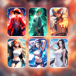 动漫元 素游戏主题EDC无限位推牌火影忍者海贼王鬼灭收藏玩具解压