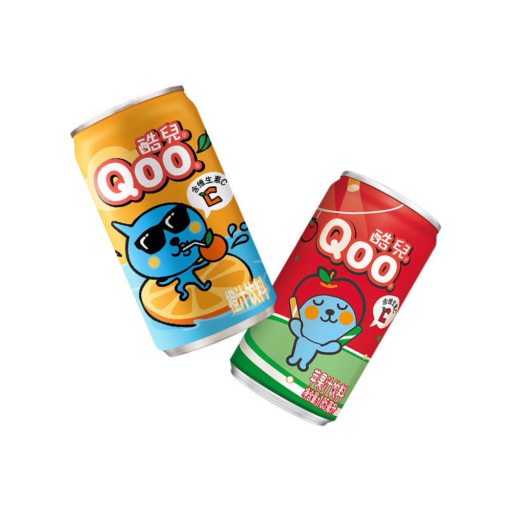 美汁源酷儿Qoo果汁饮料苹果汁橙汁维生素C迷你185ml*24罐整箱装,咖啡/麦片/冲饮,果味/风味/果汁饮料,淘宝优惠券,粉丝福利购,淘宝优惠卷