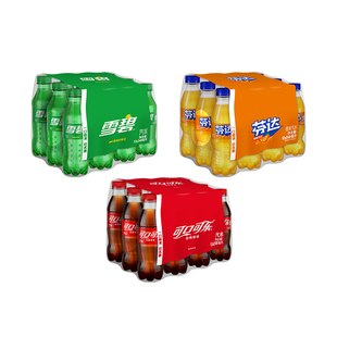 【百亿补贴】可口可乐碳酸饮料汽水248ml雪碧芬达组合装