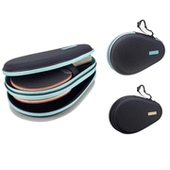 日本代购 蝴蝶Butterfly葫芦形圆形硬壳拍包63470 乒乓球拍套2个装