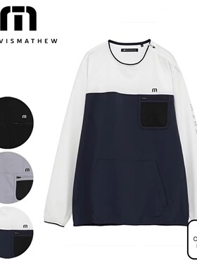 日本Travis Mathew高尔夫球衫男士长袖轻盈透气高球衫代购25年款