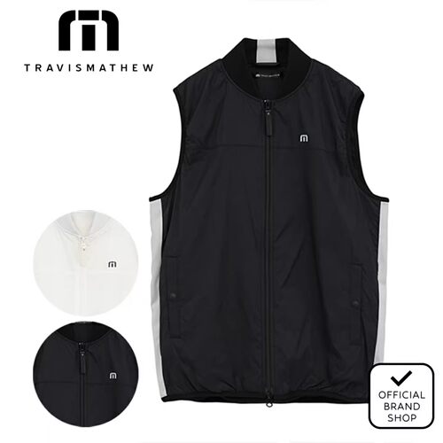 日本Travis Mathew高尔夫男装马甲背心弹力防风高球衫代购25年款