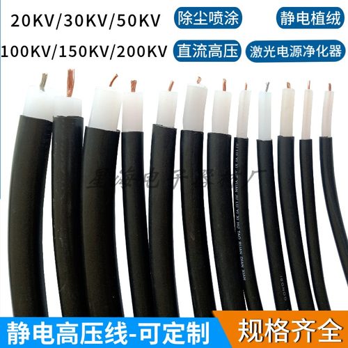 防静电特种环保净化喷涂高压线
