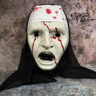 万圣节恐怖全脸面具头套