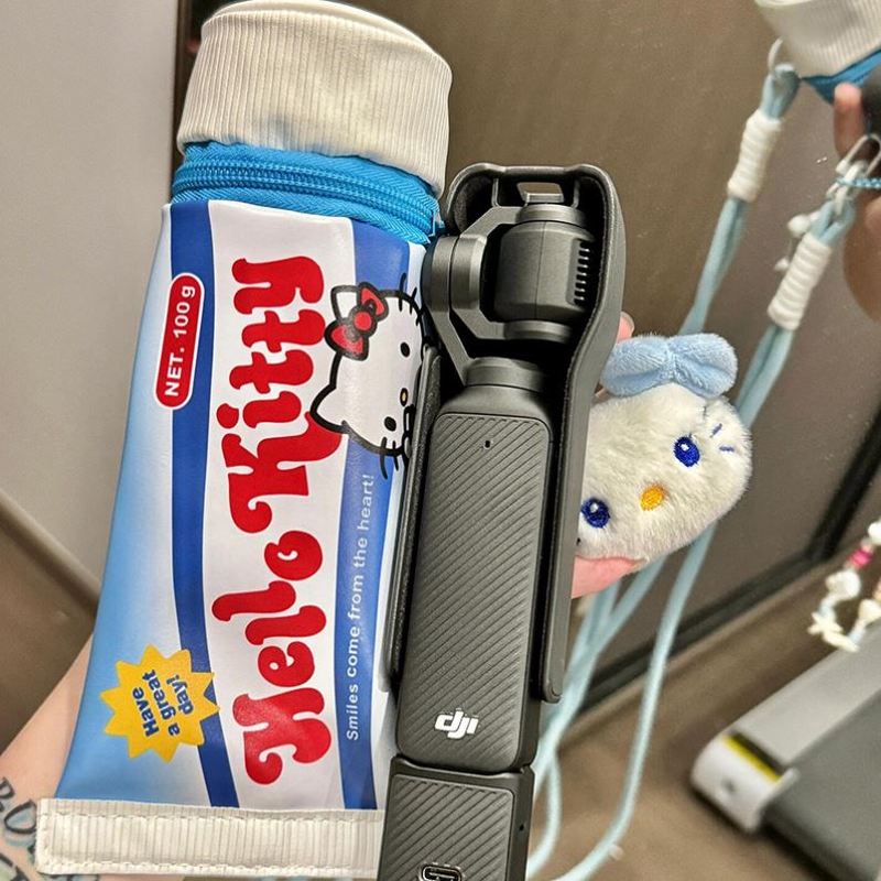 HelloKitty大疆pocket3保护套收纳包挂绳可爱创意牙膏口袋相机壳