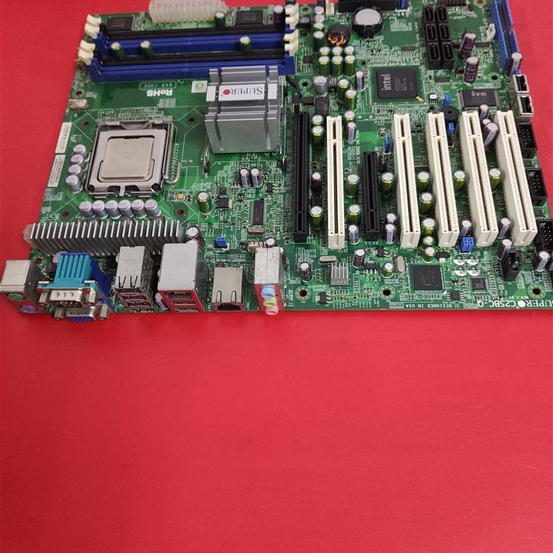 超微SUPER  C2SBC-Q REV 1.01服务器主板5条PCI双网卡