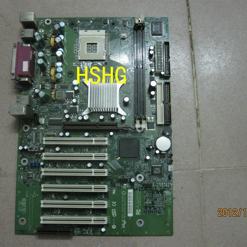 原装 拆机 INTEL  D845GEBV2  不集成网卡 集成显卡 现货 实物图