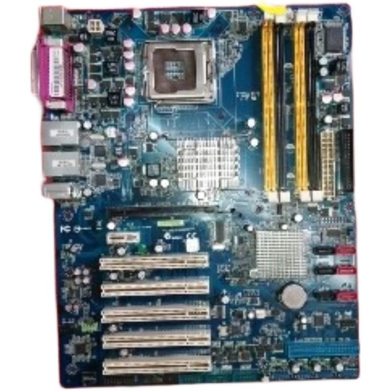 安勤A主板EAX-Q35工业级母板775针5个PCI槽四串口千兆双网口新