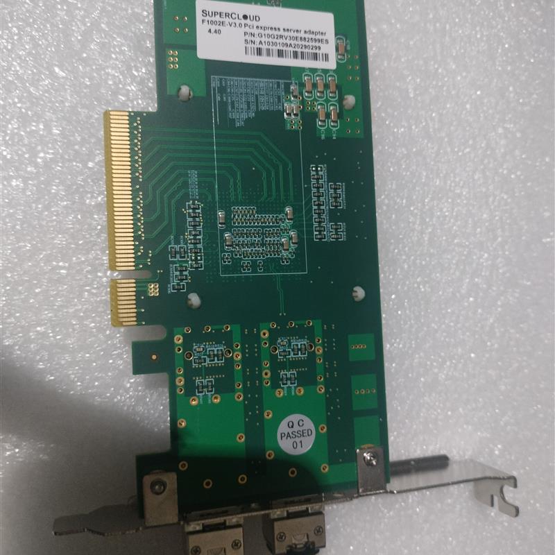 安擎X520-DA2 万兆双口光纤网卡 安擎F1002E-V3.0  82599es芯片