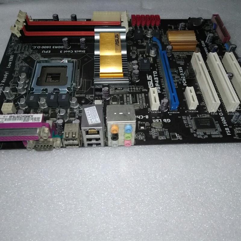 华硕P5P43TD主板775针DDR3独显超频大板 豪华P43 支持四核至强