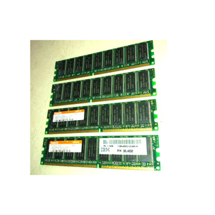 400MHz DDR 1GB D43 ECC内存PC3200 CL3 HYMD512726A8J 现代