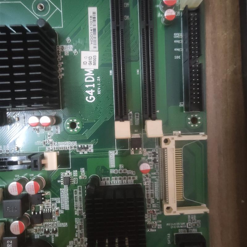 研域工控G41DM 双口千兆10COM,5个PCI ATM自助机工业专用大母板好
