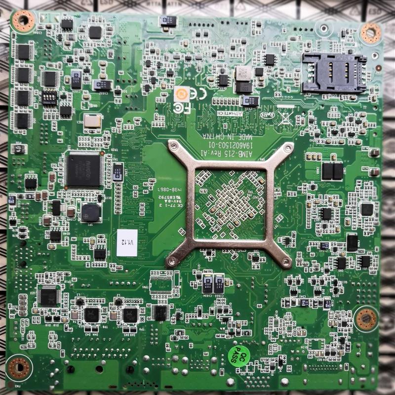.原装AIMB-215D 19A6021503-01REV.A1 MINIITX主板 AIMB-T1215DA