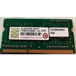 1600 4GB DDR3L 12800 1RX8 笔记本内存低电压PC3L