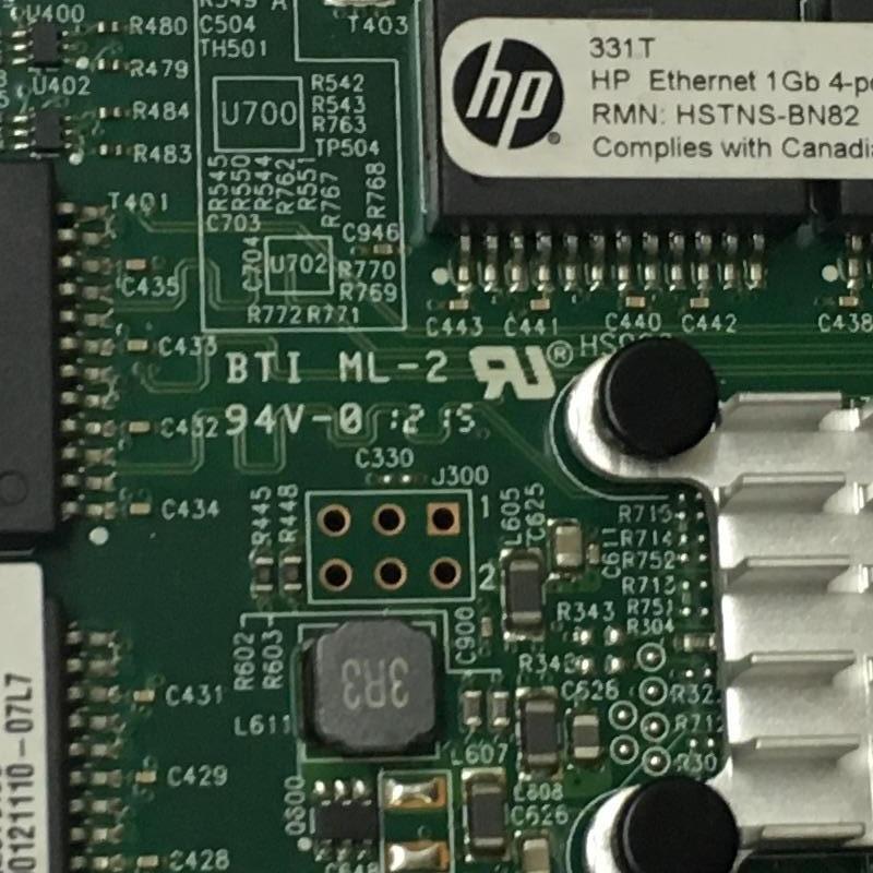 331T 647594-B21 649871-001 380G9 G10 BCM5719四口千兆网卡