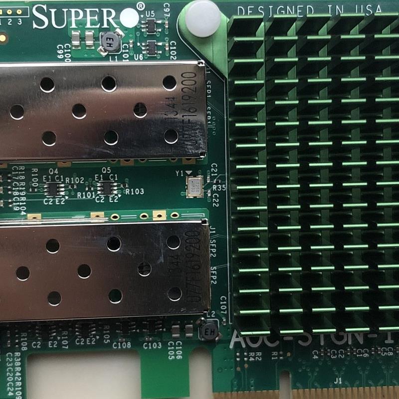 超微 AOC-STGN-I2S Intel 82599 X520-DA2 X520万兆光纤网卡