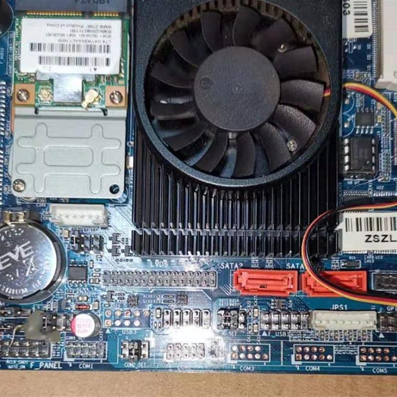 ITX-1037T-2C 2U2C 1037U工控机 POS机 下载机 广告机 17*17 超薄