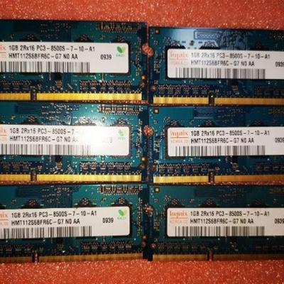 现代 海力士 DDR3 1G 1066MHZ PC2-8500S笔记本内存条 兼容1333