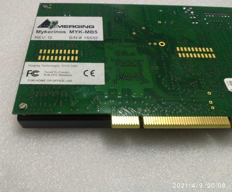 Pyramix Merging MYKERINOS MYK-MB5 MYK DC6 DUAL  拍前 议价议