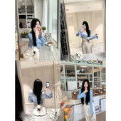 WONG 口木耳边喇叭袖 冰氧开衫 POET 双曲冰丝 仙女防晒袖 开衫