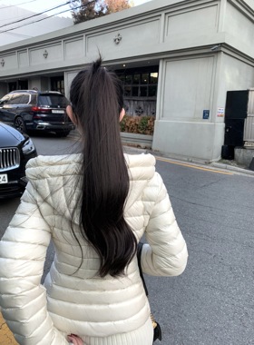 POET WONG【蒙蒙小蛮腰】显瘦不臃肿 非轻薄款保暖鹅绒排骨羽绒服