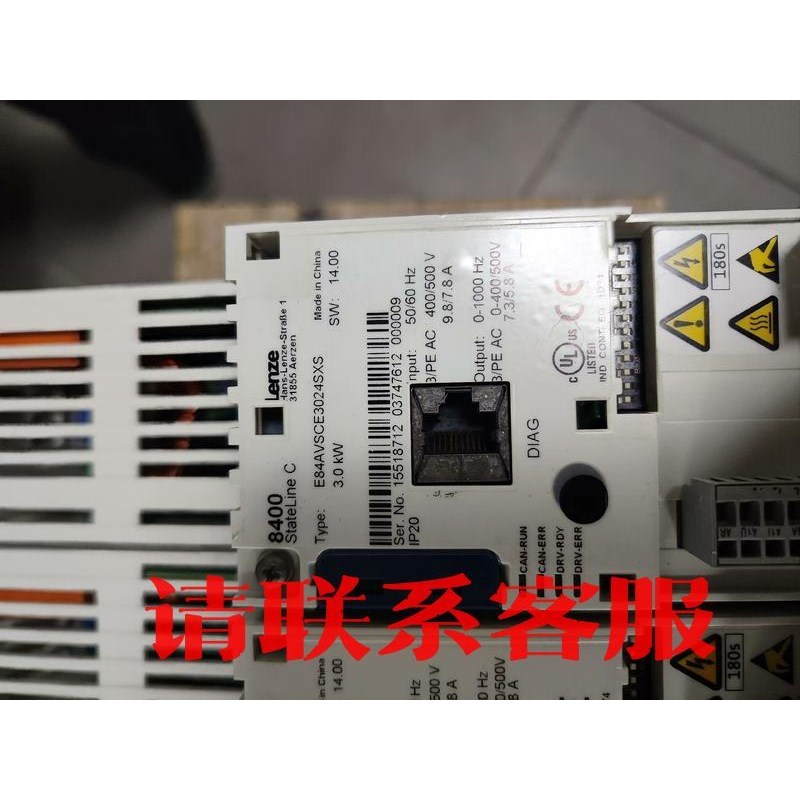 议价出售伦茨 LENZE E84AVSCE3024SXS成色漂亮