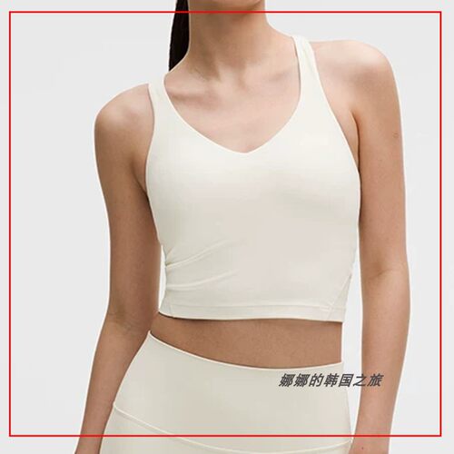 韩国代购lululemon露露乐蒙Align运动背心A/B胸垫可拆LW1GBJS