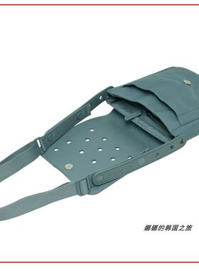 韩国代购Crocs卡骆驰 经典纯色时尚EVA斜挎包中号日常小包210191