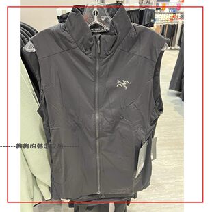 韩国代购ARCTERYX始祖鸟 ATOM VEST轻薄棉服立领背心马甲x9559