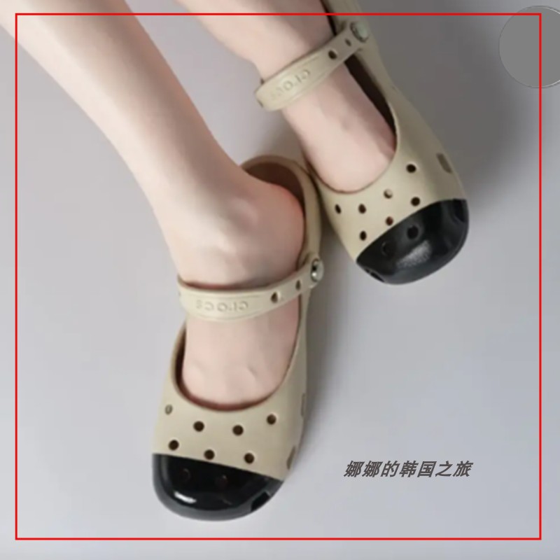 韩国代购Crocs卡洛驰经典芭蕾洞洞鞋凉鞋拖鞋单鞋浅口女鞋215962
