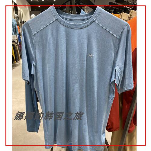 韩国代购ARC'TERYX/始祖鸟Ionia Merino Wool 男短袖运动休闲6816