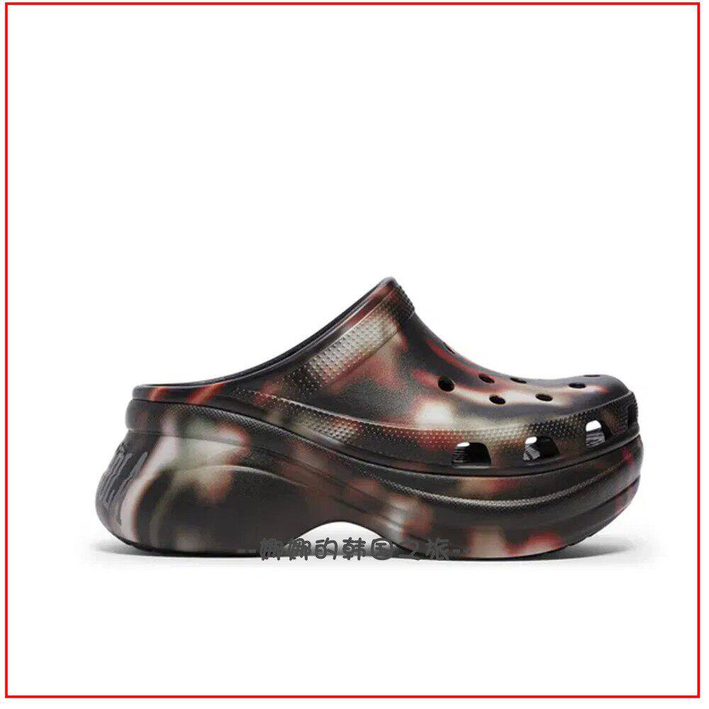 韩国代购Crocs卡洛驰 Classic clog简约舒适洞洞鞋女厚底增高凉鞋
