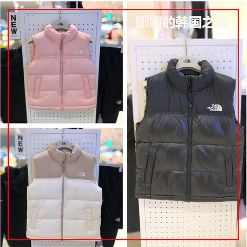 北面THENORTHFACE棉马甲外套