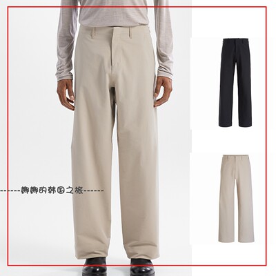 韩国代购ARCTERYX始祖鸟VEILANCE CORBEL PANT 男商务阔腿裤X7286